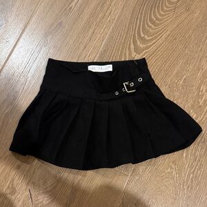 Zara Kids Black Mini Skirt